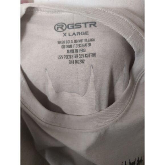 RGSTR doberman loyalty tan cream graphic tee xl - Picture 7 of 7